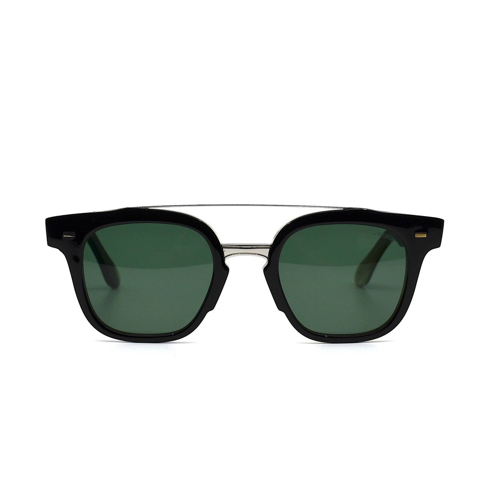 CUTLER&GROSS OF LONDON CG1297S 04 BLACK GREEN AUTHENTIC SUNGLASSES - Picture 3 of 14